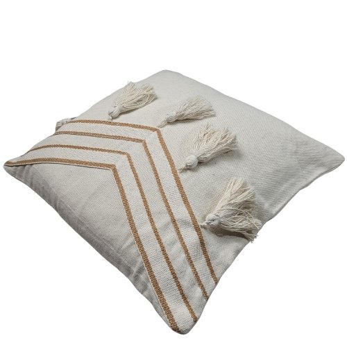 Capa pompom caramelo 45x45 - Imagem 2